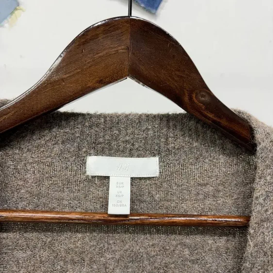 (80) 유니클로 여성 캐주얼 울 니트 롱가디건 상품이미지2