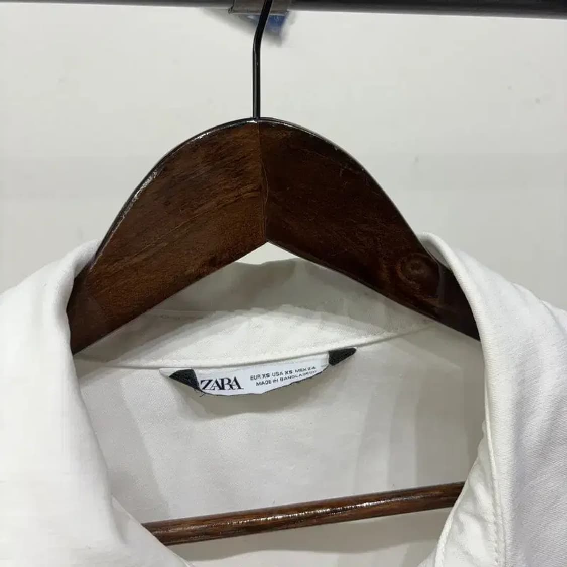 (100) 자라 ZARA 여성 캐주얼 베이직 코튼 셔츠 남방 상품이미지2