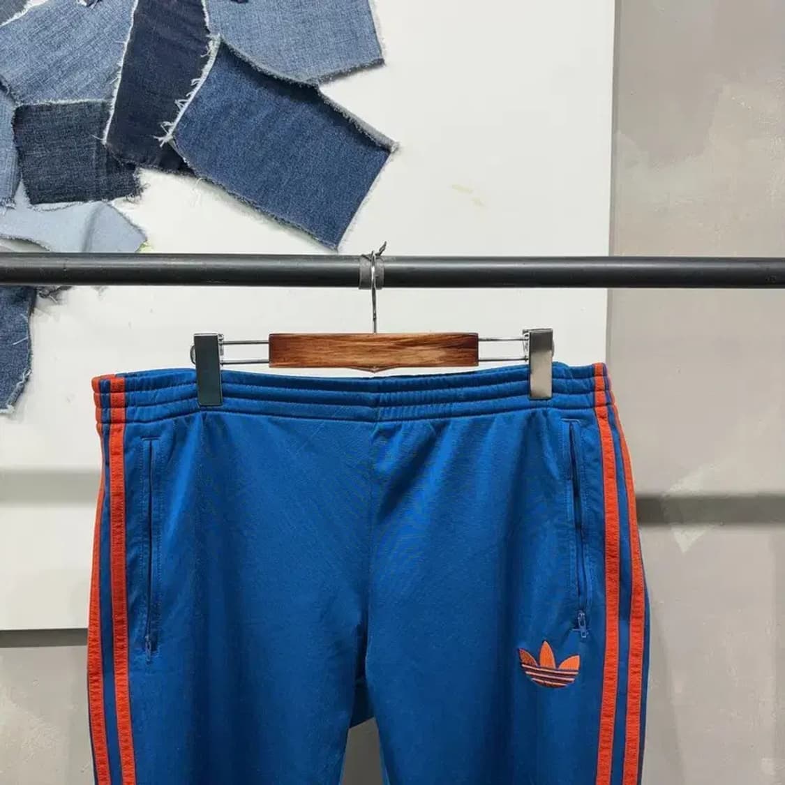 (34~36인치) 아디다스 밴딩 파이어버드 트랙팬츠 츄리닝바지 상품이미지2