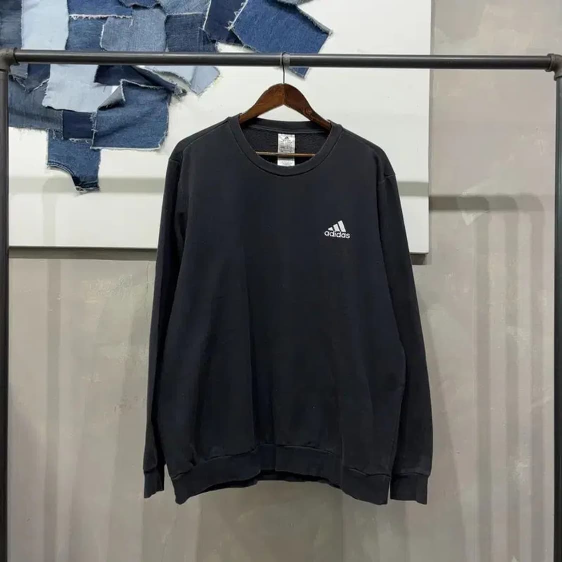 (115) 아디다스 캐주얼 기모 맨투맨 긴팔 티 상품이미지1