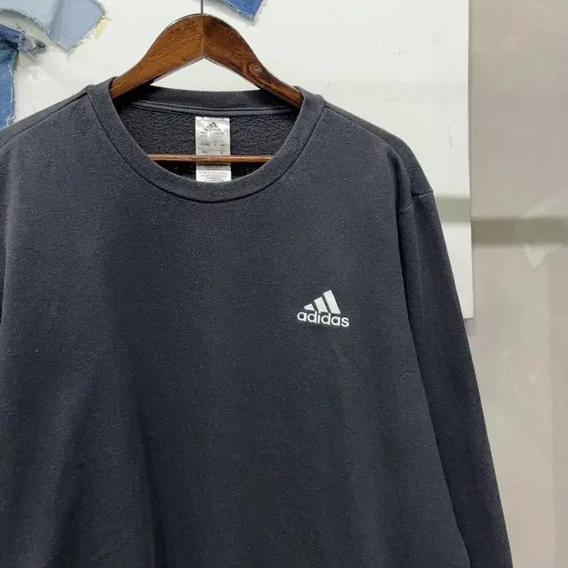 (115) 아디다스 캐주얼 기모 맨투맨 긴팔 티 상품이미지3