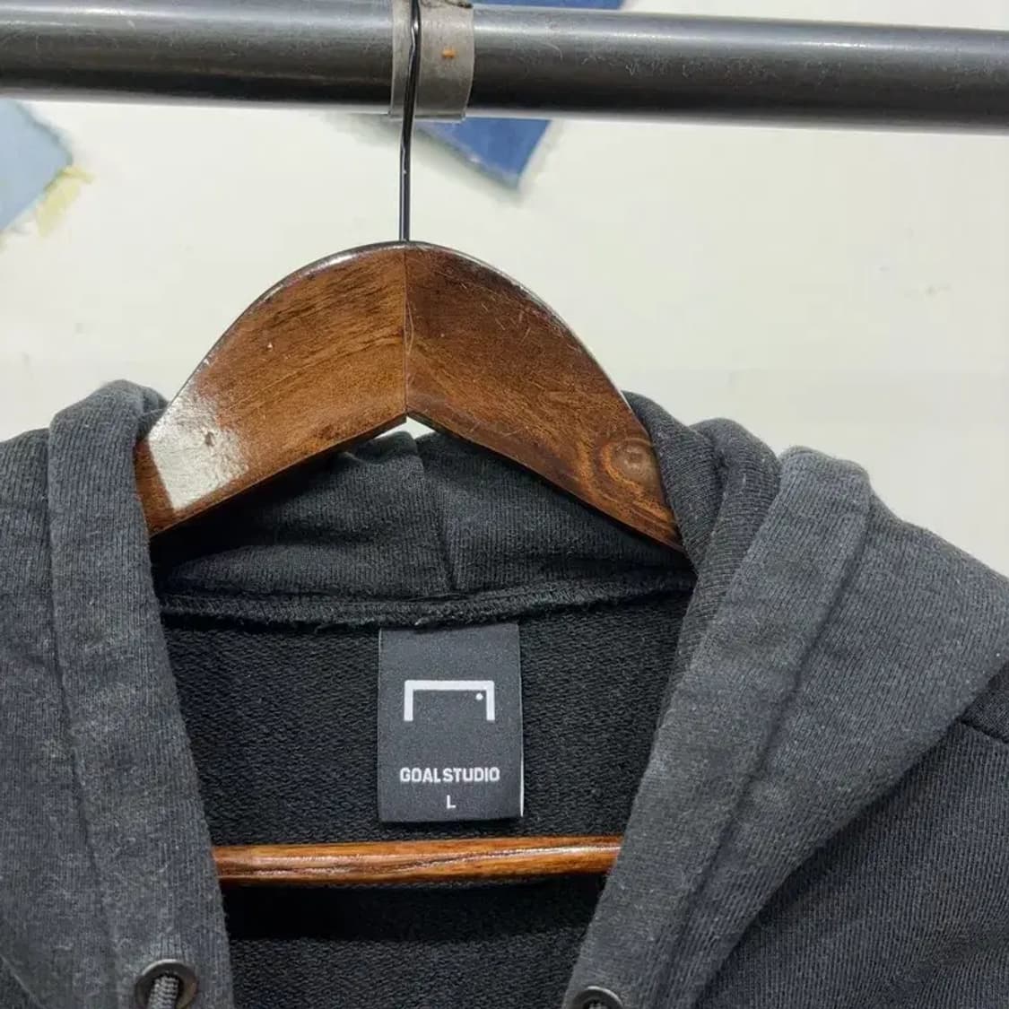 (100) 골스튜디오 캐주얼 백프린팅 후드집업 자켓 상품이미지2