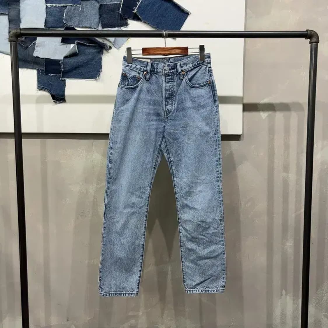 (25인치) 리바이스 501 여성 빈티지 청바지 데님팬츠 상품이미지1