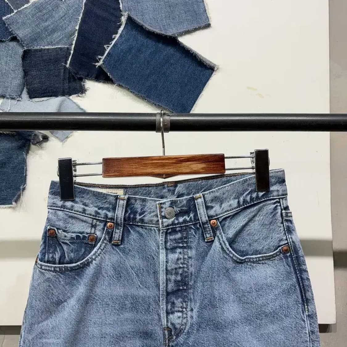 (25인치) 리바이스 501 여성 빈티지 청바지 데님팬츠 상품이미지2