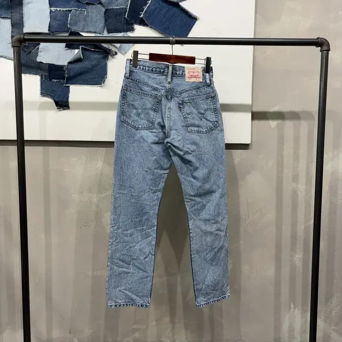 (25인치) 리바이스 501 여성 빈티지 청바지 데님팬츠 상품이미지3