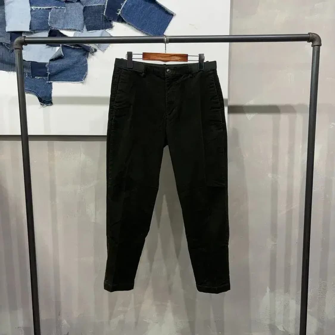 (30인치) 유니클로 캐주얼 밴딩 코듀로이 골덴 팬츠 바지 상품이미지1