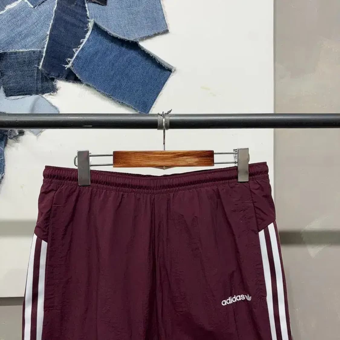(30~31인치) 아디다스 스트릿 밴딩 기모 조거팬츠 운동바지 상품이미지2