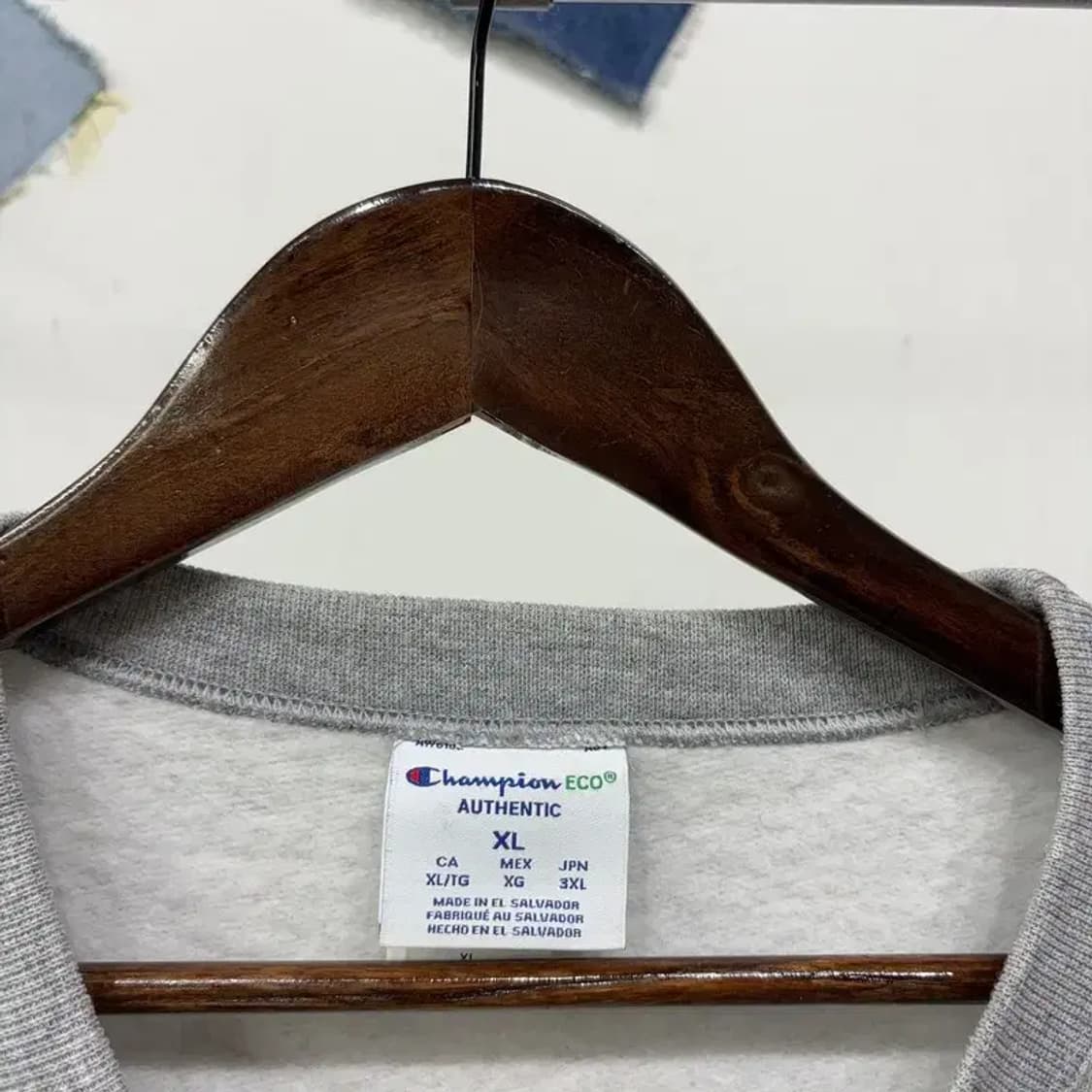 (110) 챔피온 스트릿 캐주얼 기모 맨투맨 긴팔 티 상품이미지2