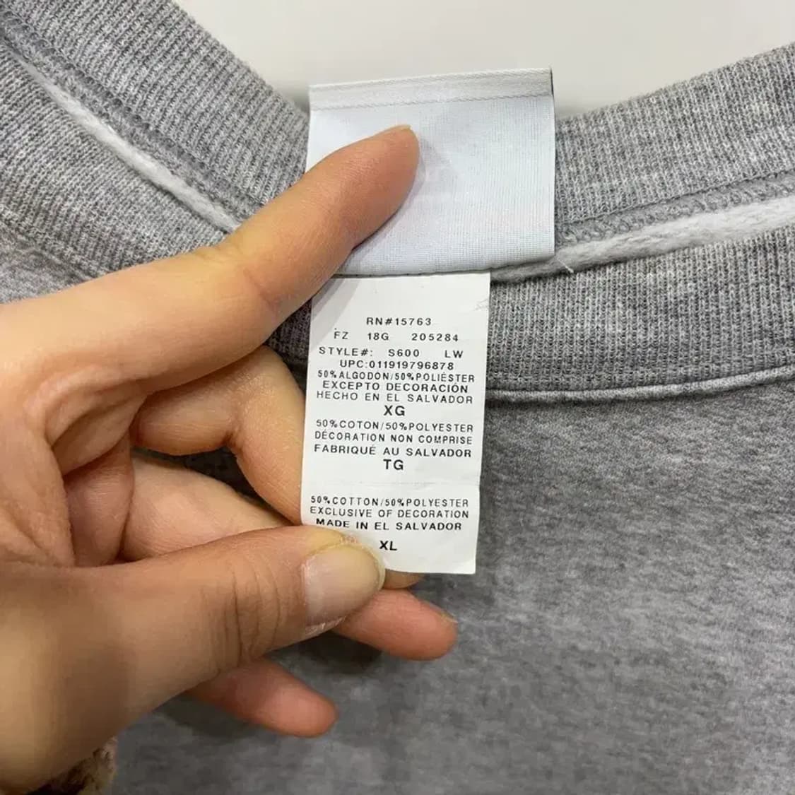 (110) 챔피온 스트릿 캐주얼 기모 맨투맨 긴팔 티 상품이미지5