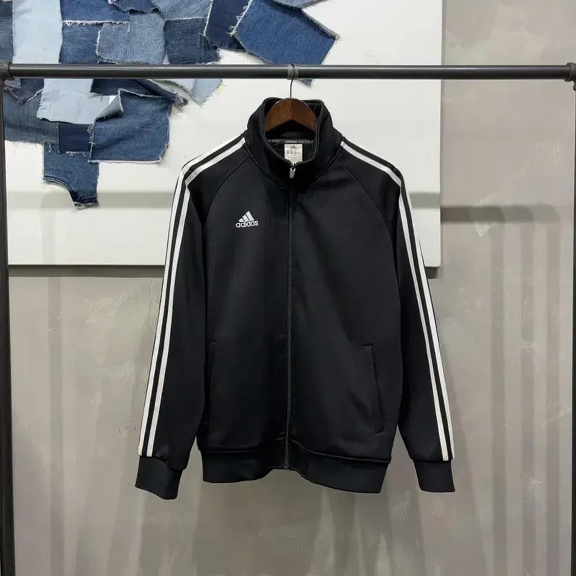 (105) 아디다스 캐주얼 기모 저지 집업 트랙탑 상품이미지1
