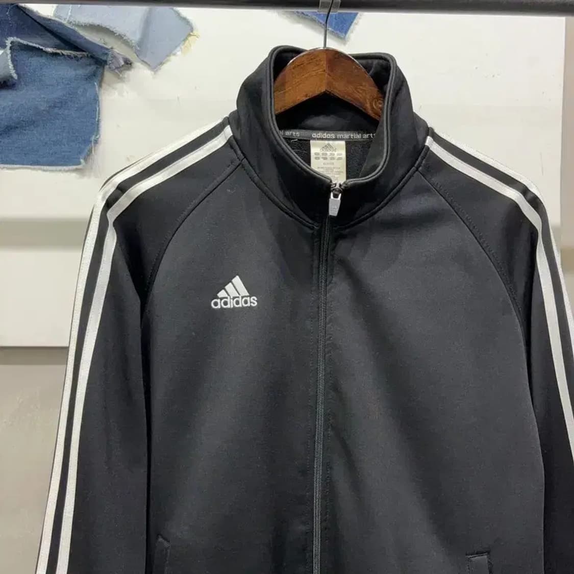 (105) 아디다스 캐주얼 기모 저지 집업 트랙탑 상품이미지3