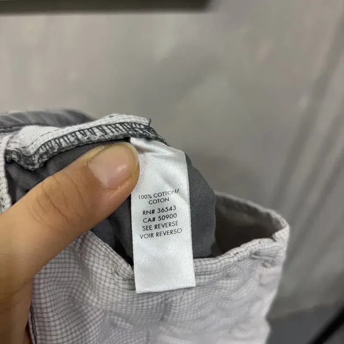 (36인치) 캘빈클라인 CK 캐주얼 워싱 코튼 팬츠 면바지 상품이미지6