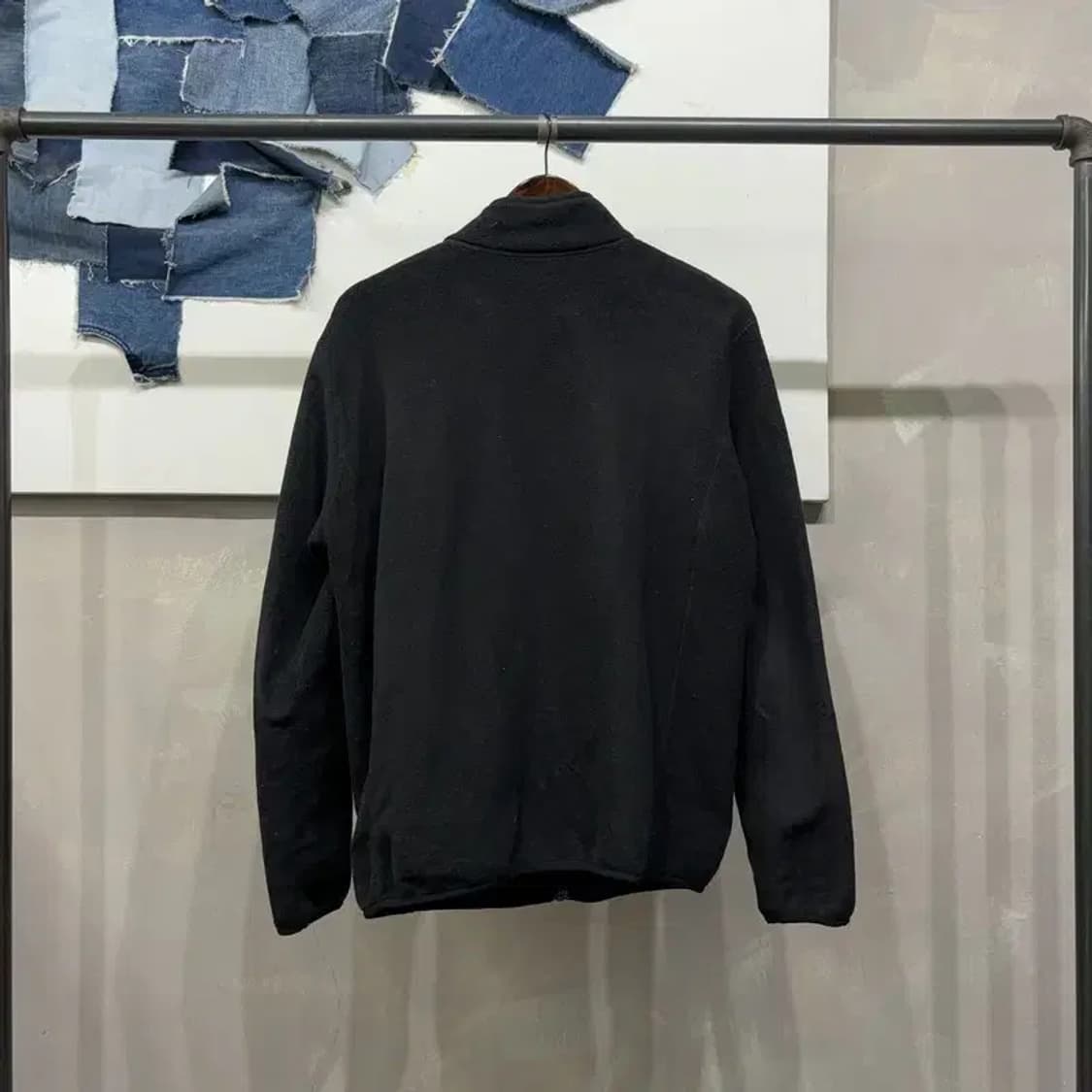 (100) 유니클로 캐주얼 베이직 후리스 플리츠 자켓 상품이미지4