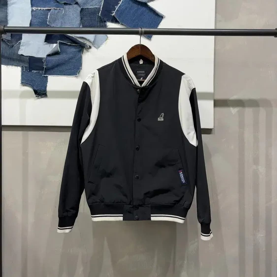 (90) 캉골 캐주얼 야구잠바 바시티 자켓 상품이미지1