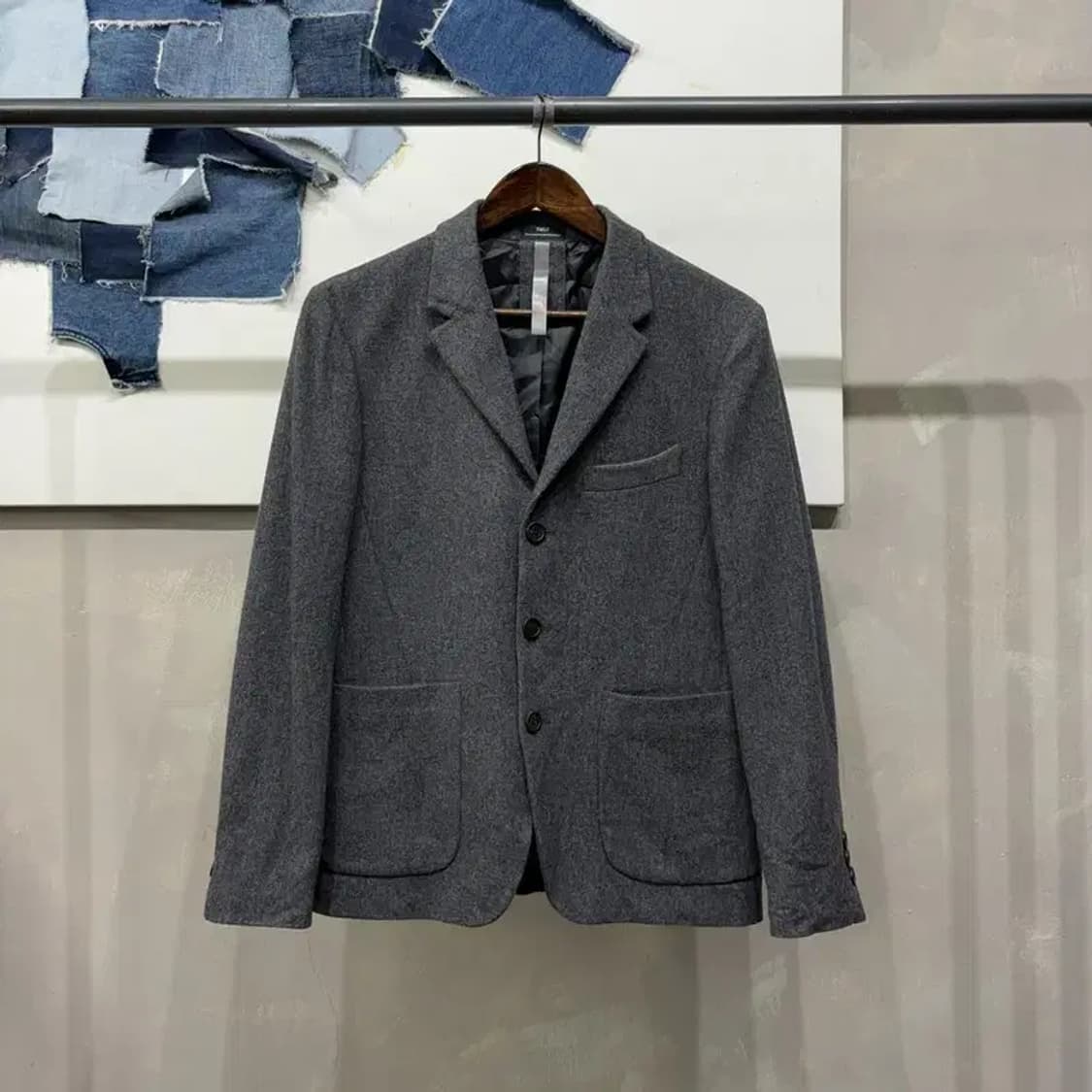 (95) TNGT 클래식 캐주얼 울 블레이저 자켓 상품이미지1