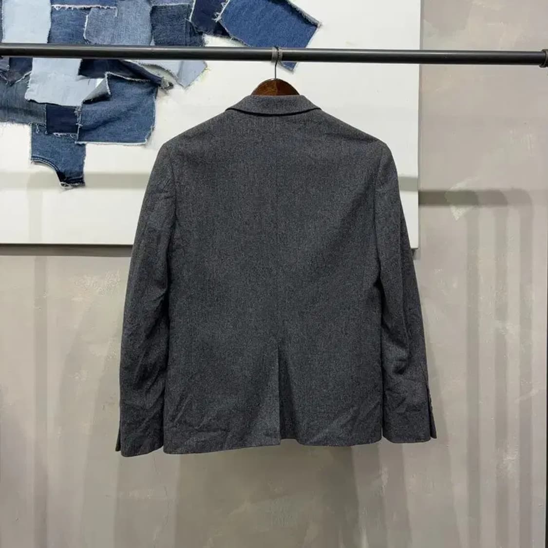 (95) TNGT 클래식 캐주얼 울 블레이저 자켓 상품이미지5