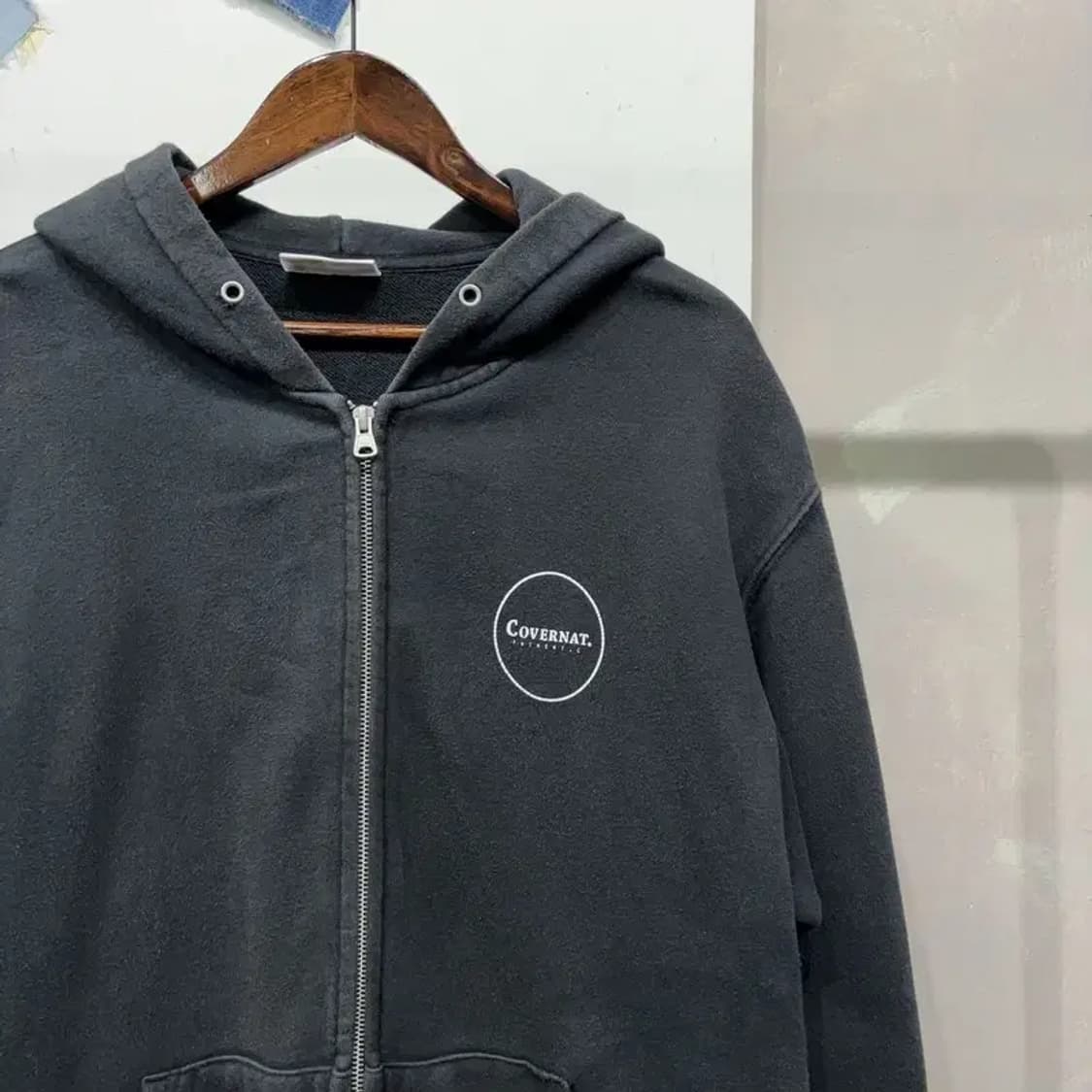(105) 커버낫 스트릿 캐주얼 투웨이 후드집업 자켓 상품이미지3