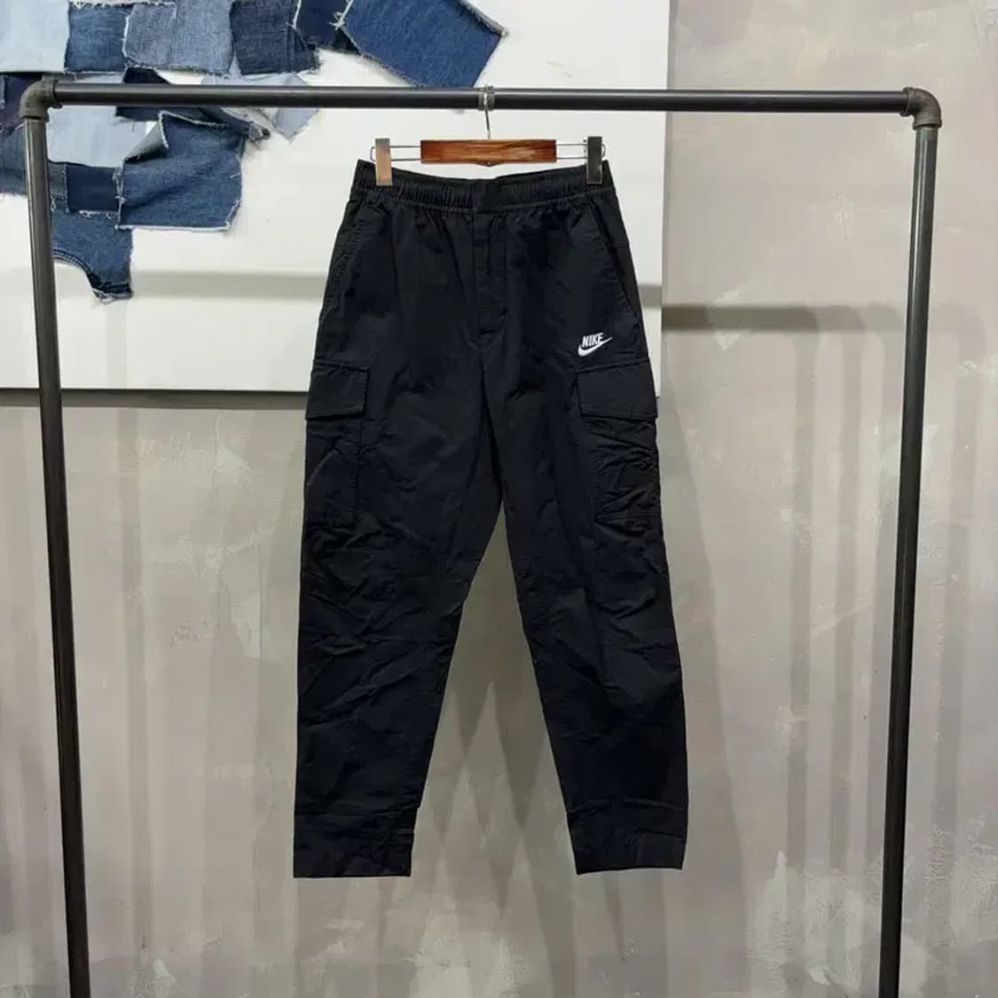 (23~25인치) 나이키 여성 캐주얼 밴딩 카고 팬츠 바지 상품이미지1