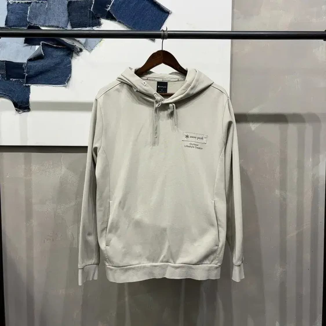 (100) 스노우피크 캐주얼 백프린팅 후드티 상품이미지1