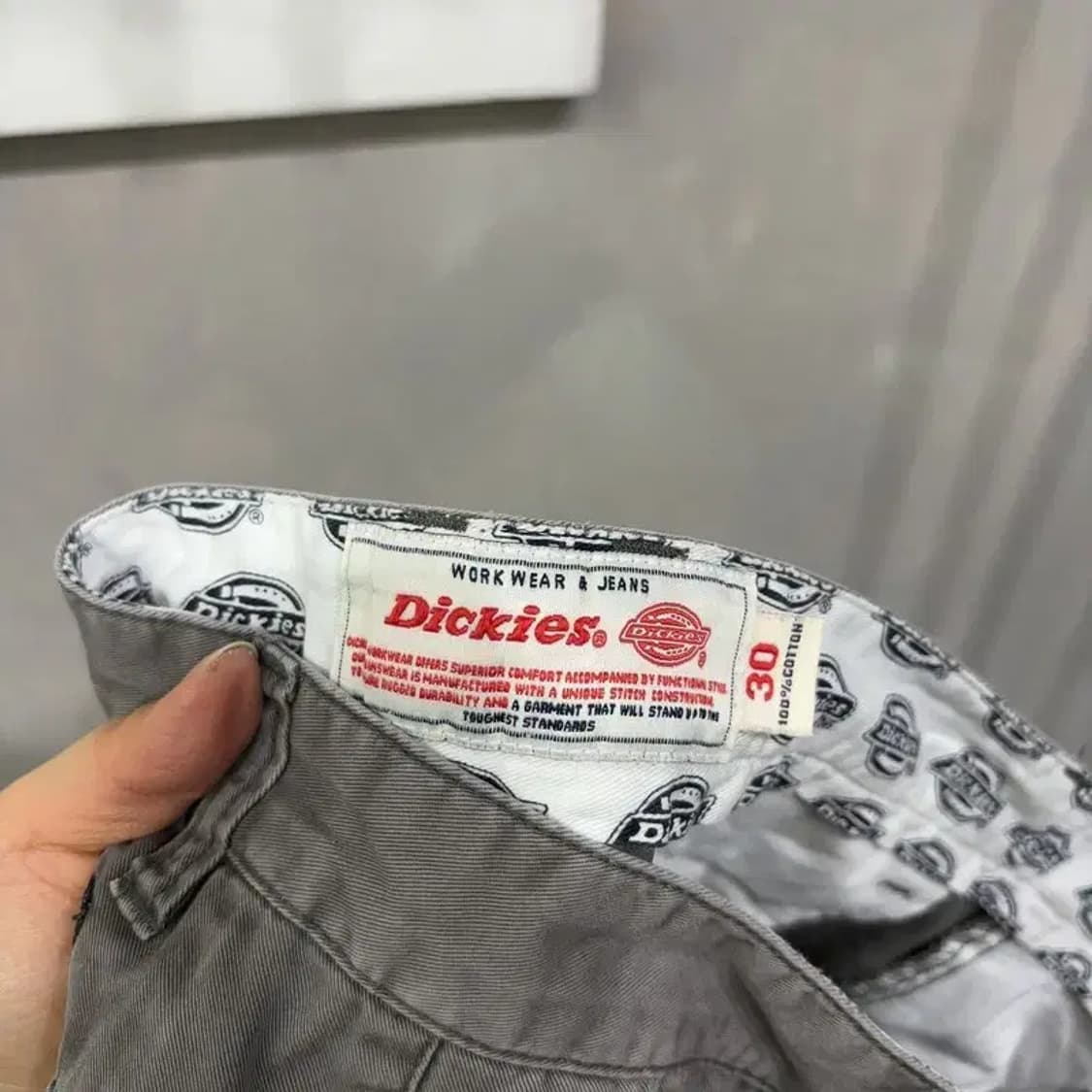 (30인치) 디키즈 워크웨어 캐주얼 워싱 코튼 팬츠 면바지 상품이미지5