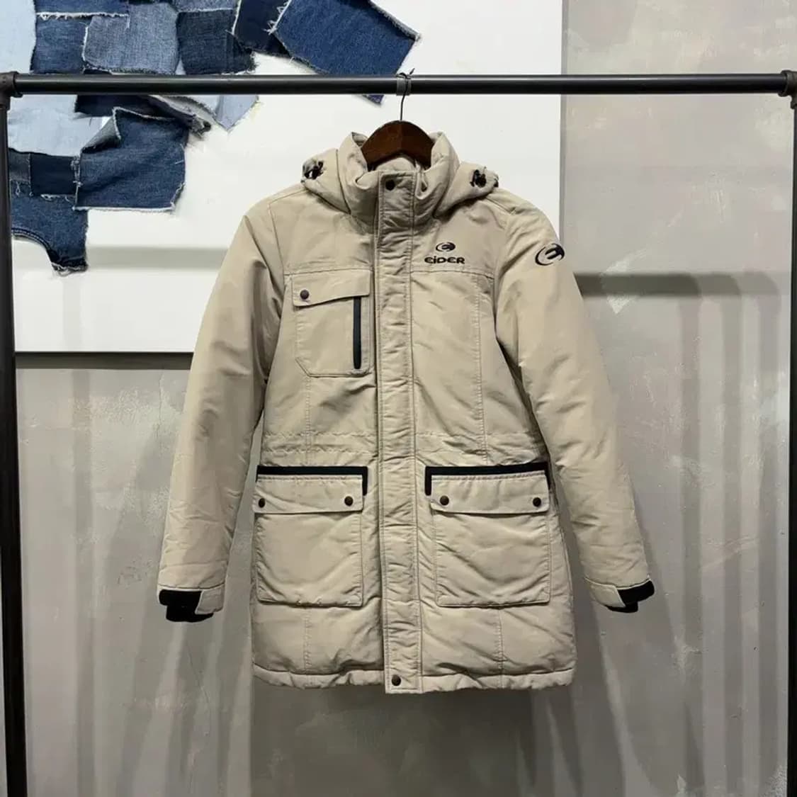 (85) 아이더 여성 등산 아웃도어 덕다운 오리털 패딩 점퍼 상품이미지1