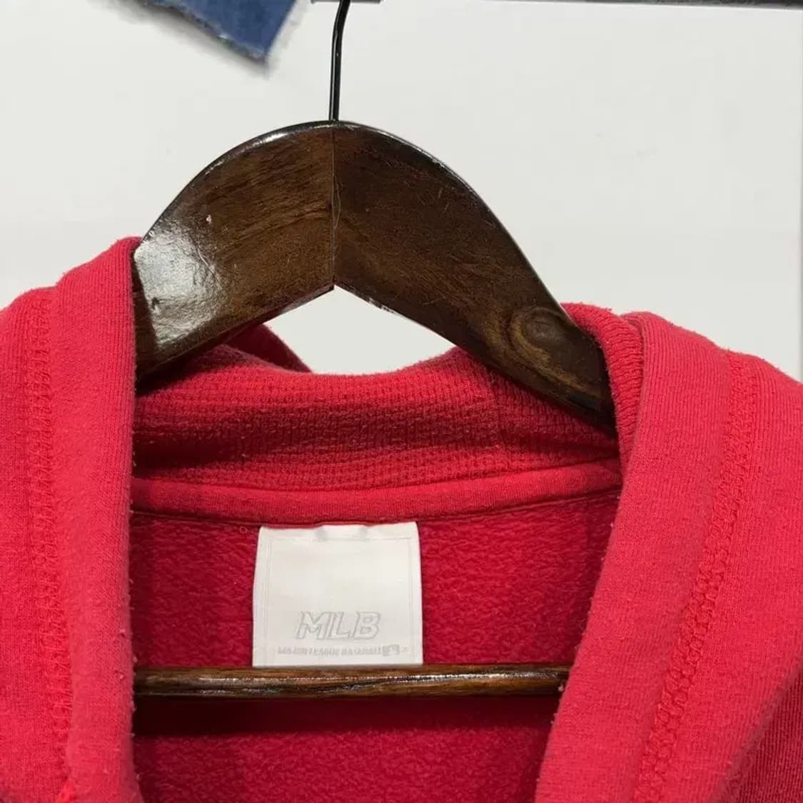 (100) MLB 클리블랜드 인디언스 캐주얼 자수 기모 후드티 상품이미지2