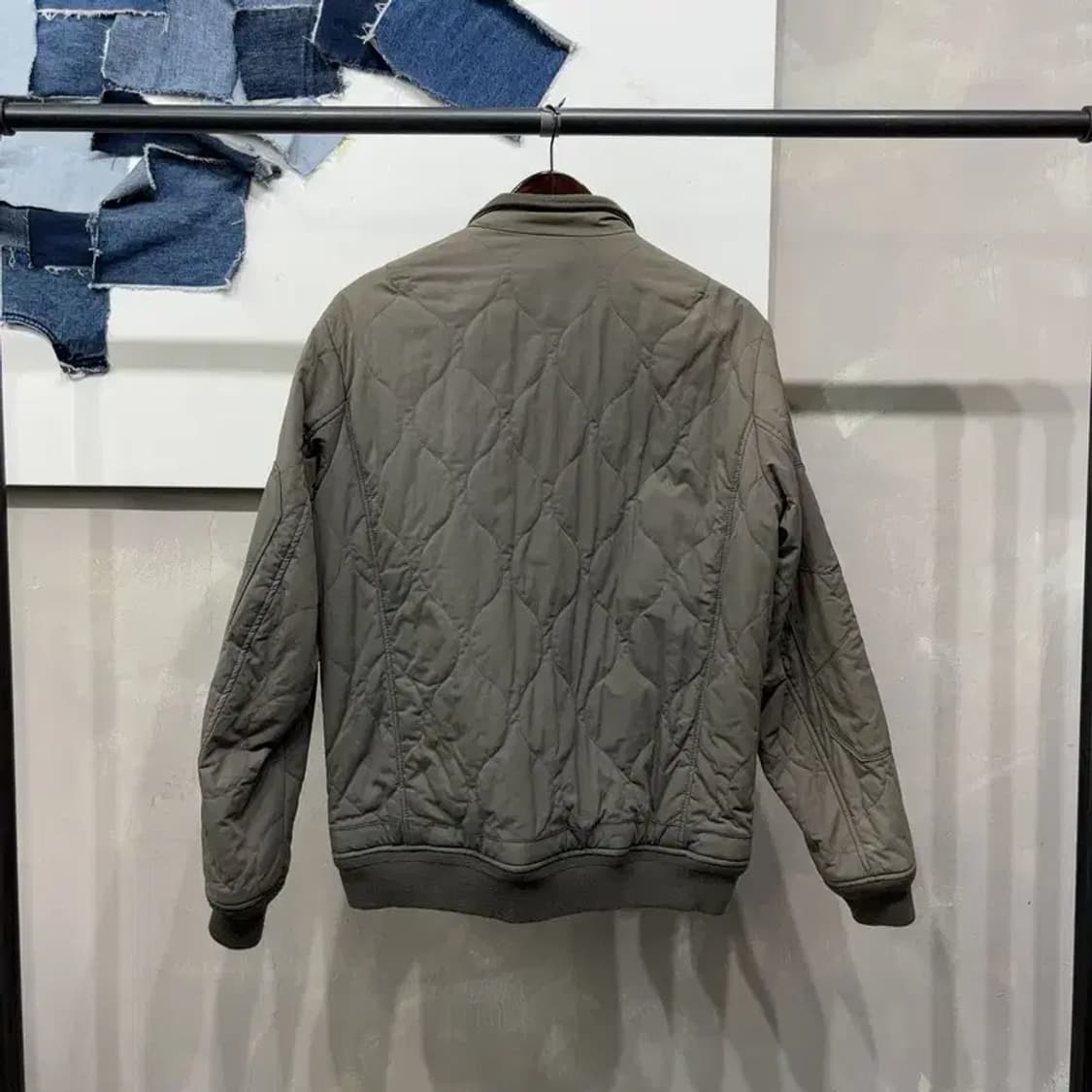 (105) 버커루 밀리터리 캐주얼 퀼팅 누빔 패디드 자켓 상품이미지4