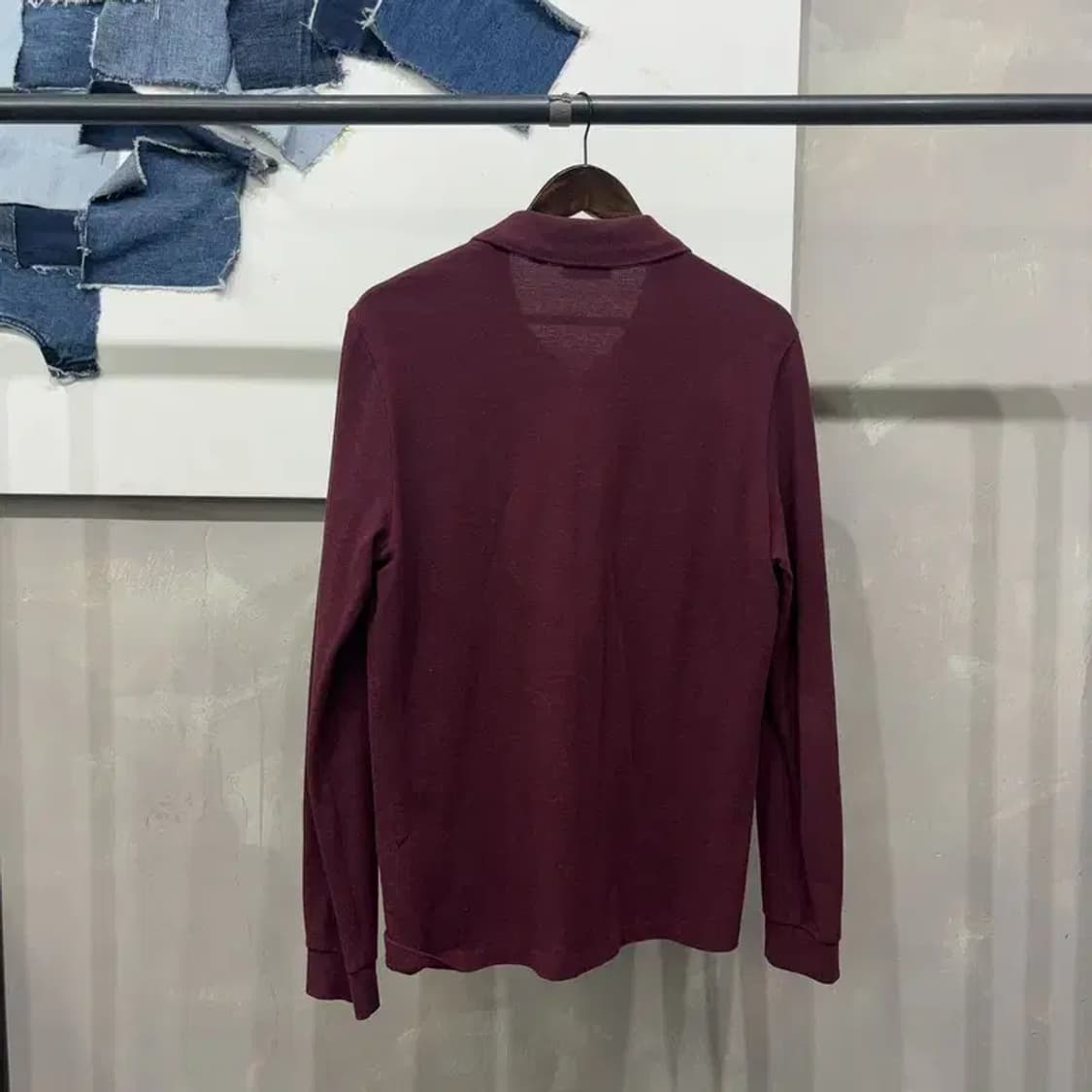 (100) 라코스테 캐주얼 클래식핏 긴팔 PK 카라티 상품이미지4