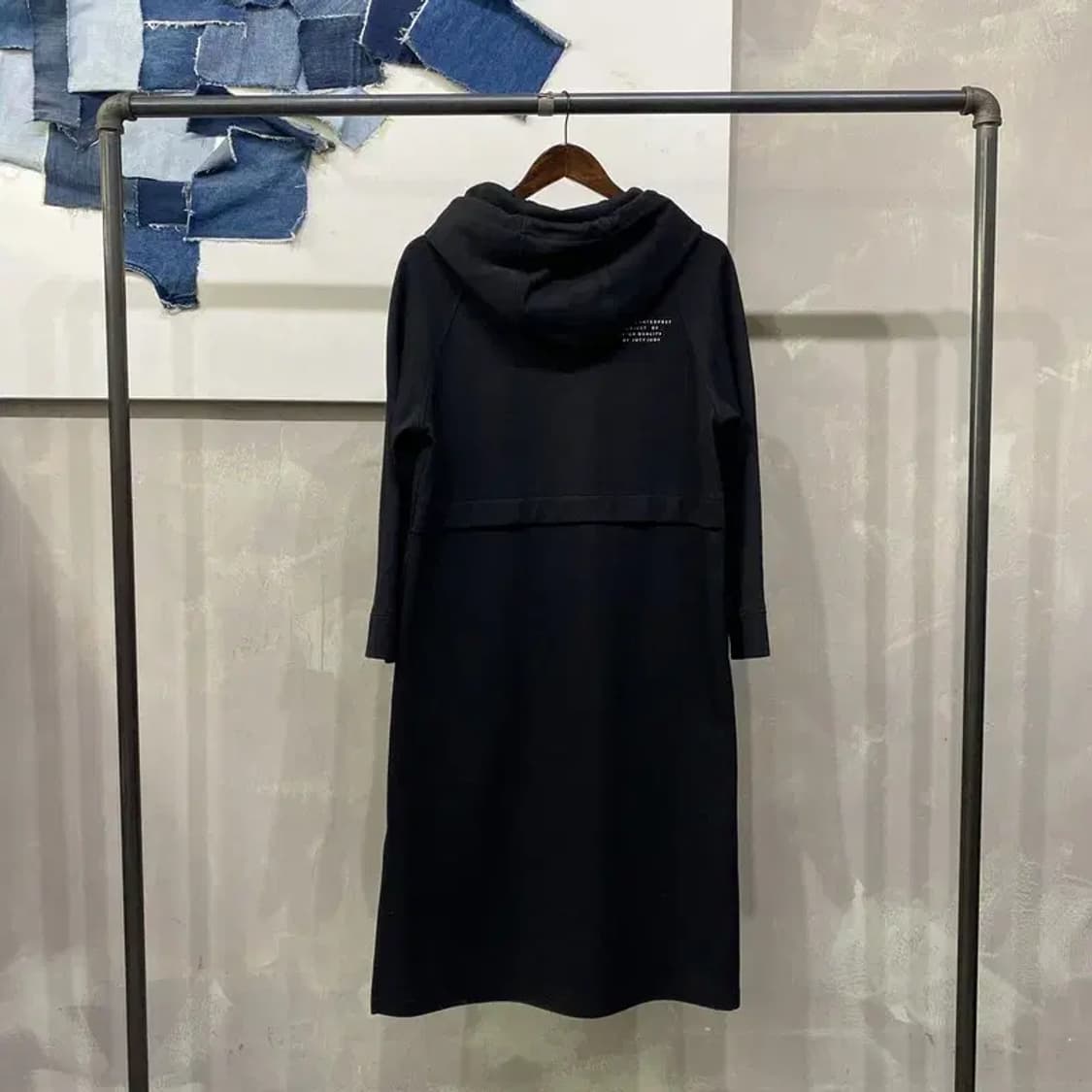 (85) 쥬시쥬디 여성 캐주얼 프린팅 후드 롱 원피스 상품이미지3