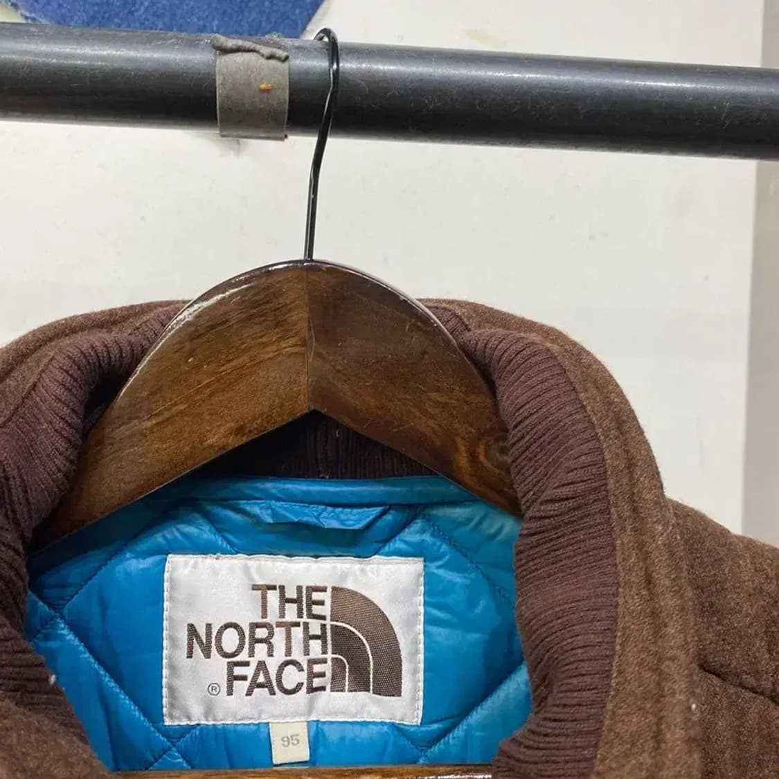 (95) 노스페이스 화이트라벨 모직 퀼팅 패딩 조끼 상품이미지2