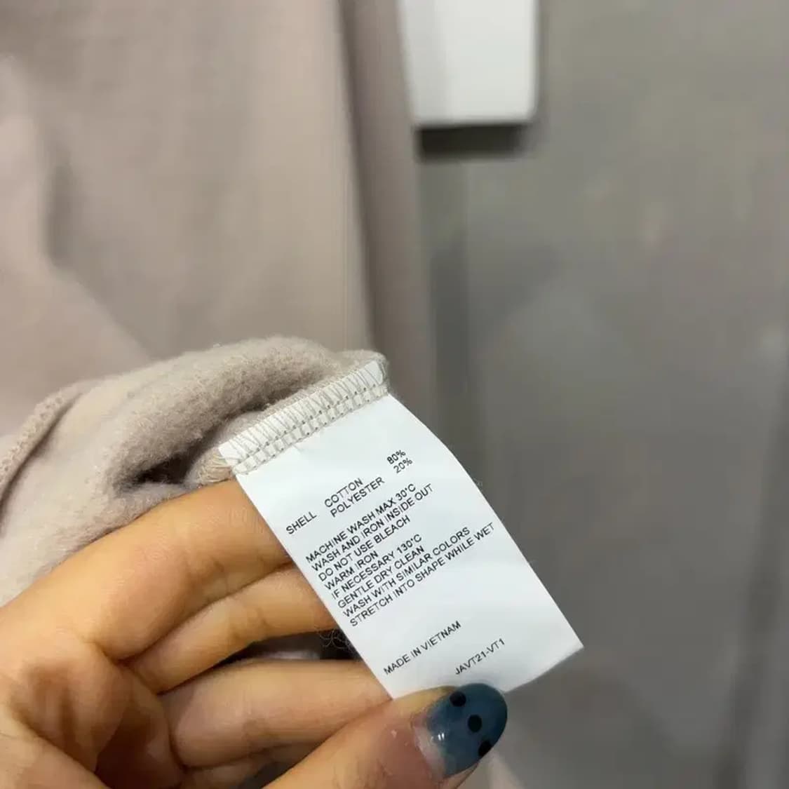 (90) 비바스튜디오 캐주얼 기모 자수 맨투맨 긴팔 티 상품이미지5