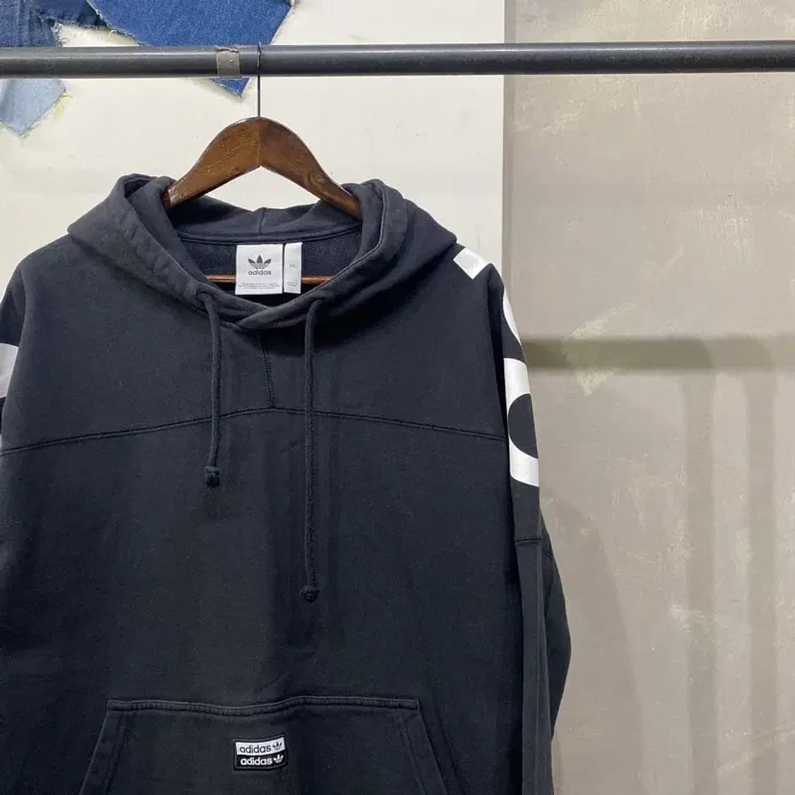 (115) 아디다스 스트릿 캐주얼 빅프린팅 후드티 상품이미지3