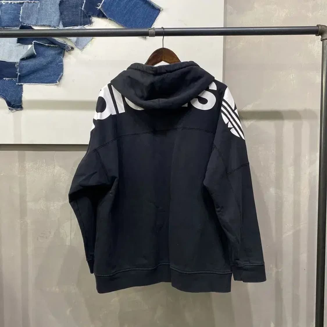 (115) 아디다스 스트릿 캐주얼 빅프린팅 후드티 상품이미지4