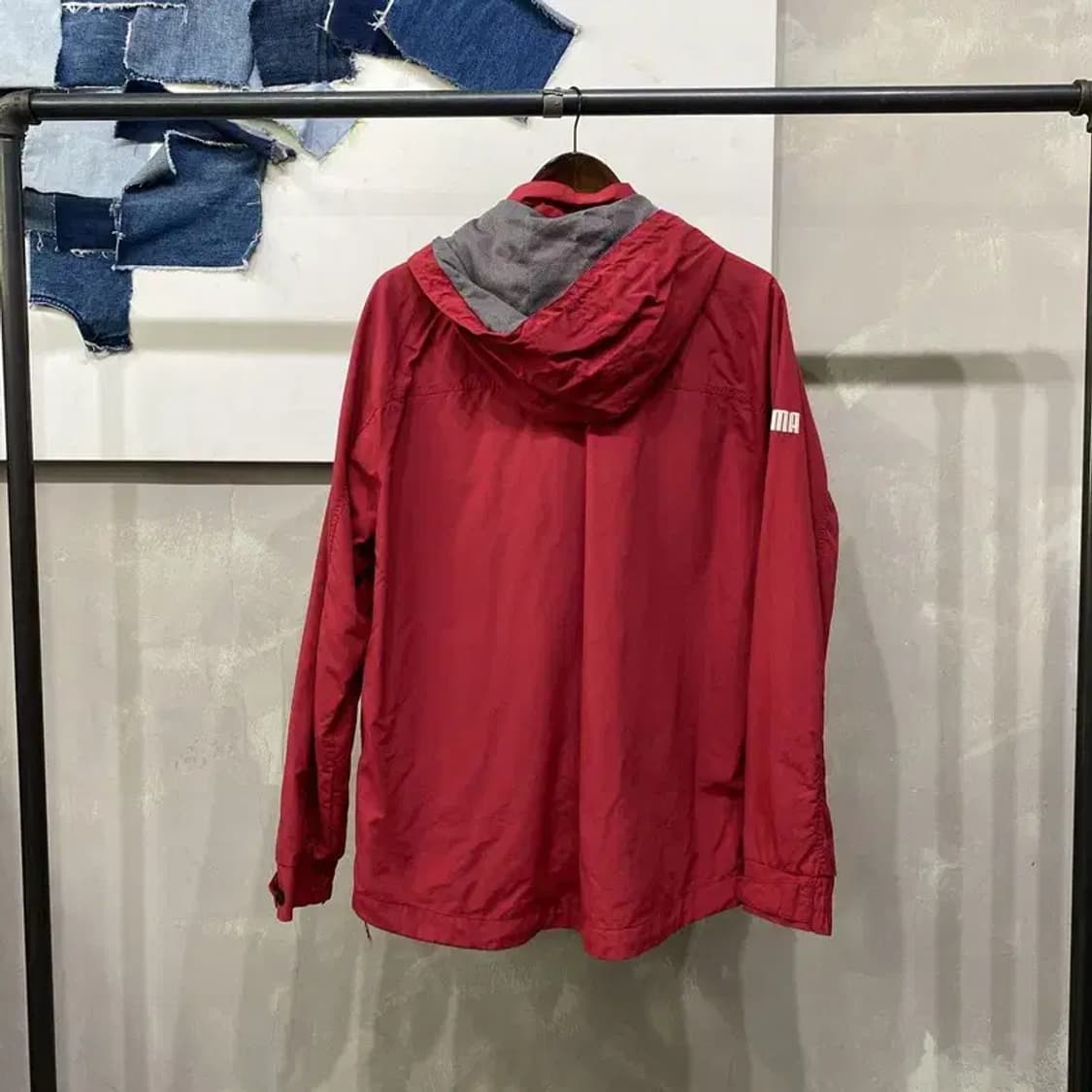 (105) 퓨마 등산 아웃도어 후드 바람막이 자켓 상품이미지4