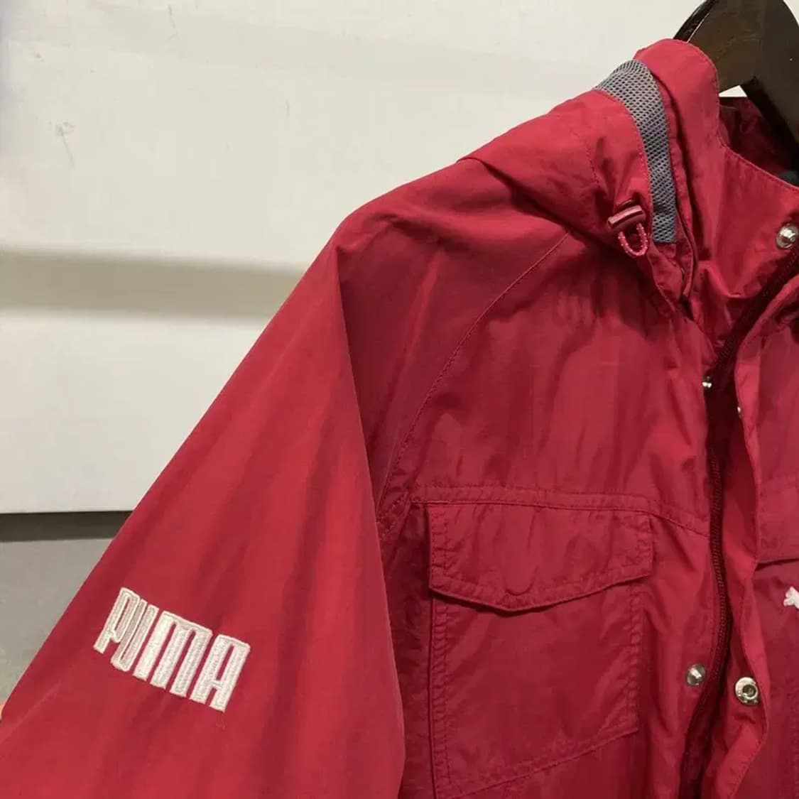 (105) 퓨마 등산 아웃도어 후드 바람막이 자켓 상품이미지5