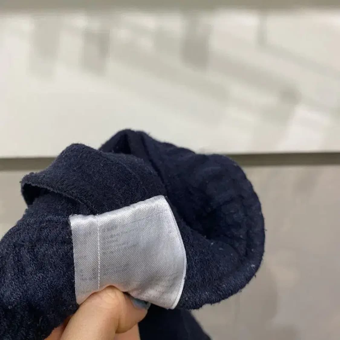 (30~32인치) 라이풀 캐주얼 모직 네이비 밴딩 카고팬츠 바지 상품이미지8