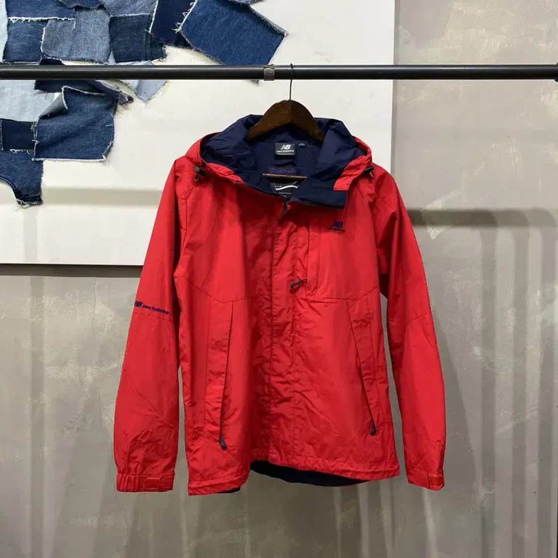 (90) 뉴발란스 캐주얼 후드 바람막이 자켓 상품이미지1