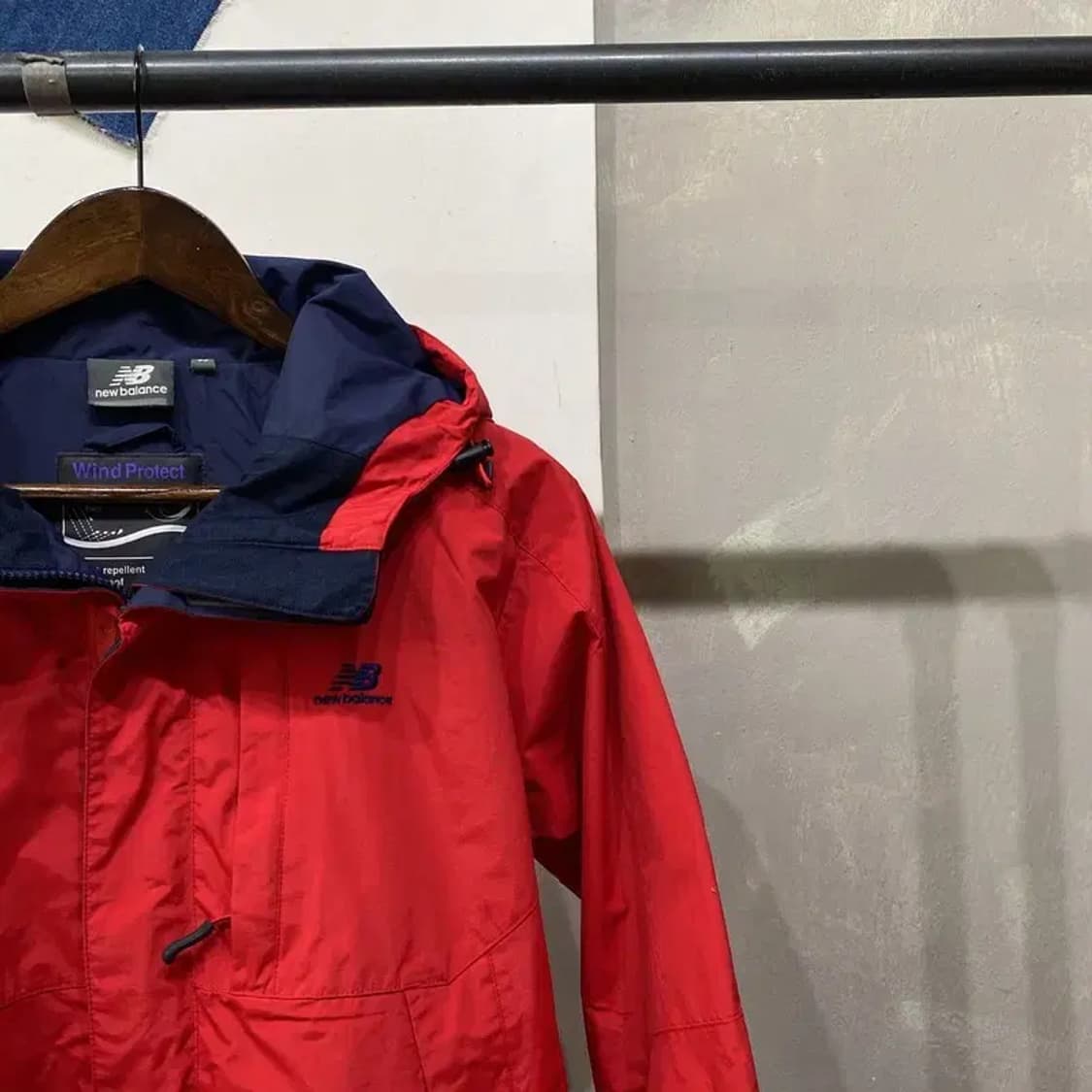 (90) 뉴발란스 캐주얼 후드 바람막이 자켓 상품이미지3