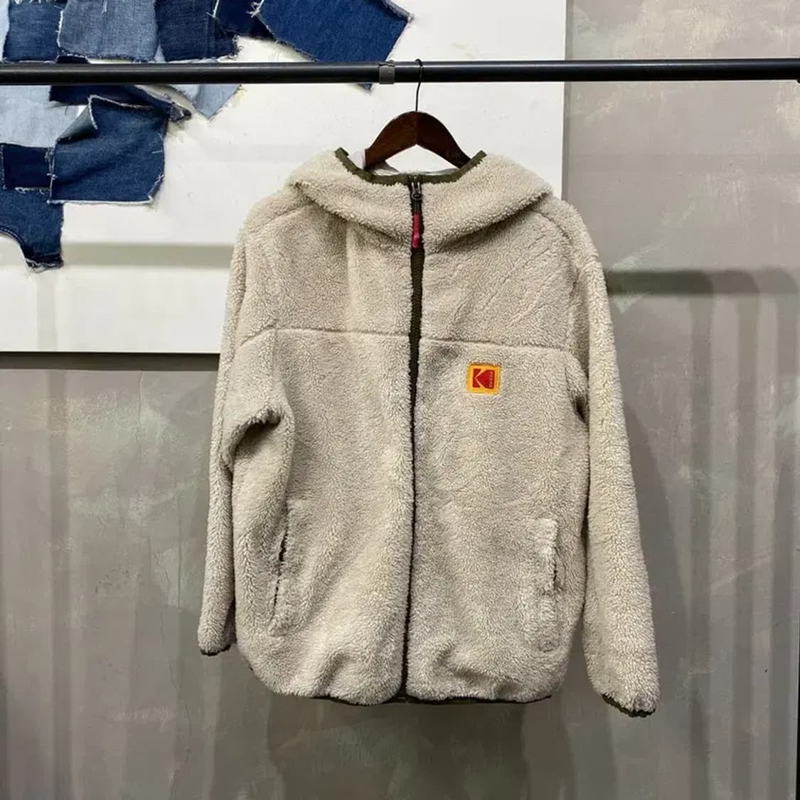 (95) 코닥 캐주얼 양털 뽀글이 후리스 자켓 상품이미지1