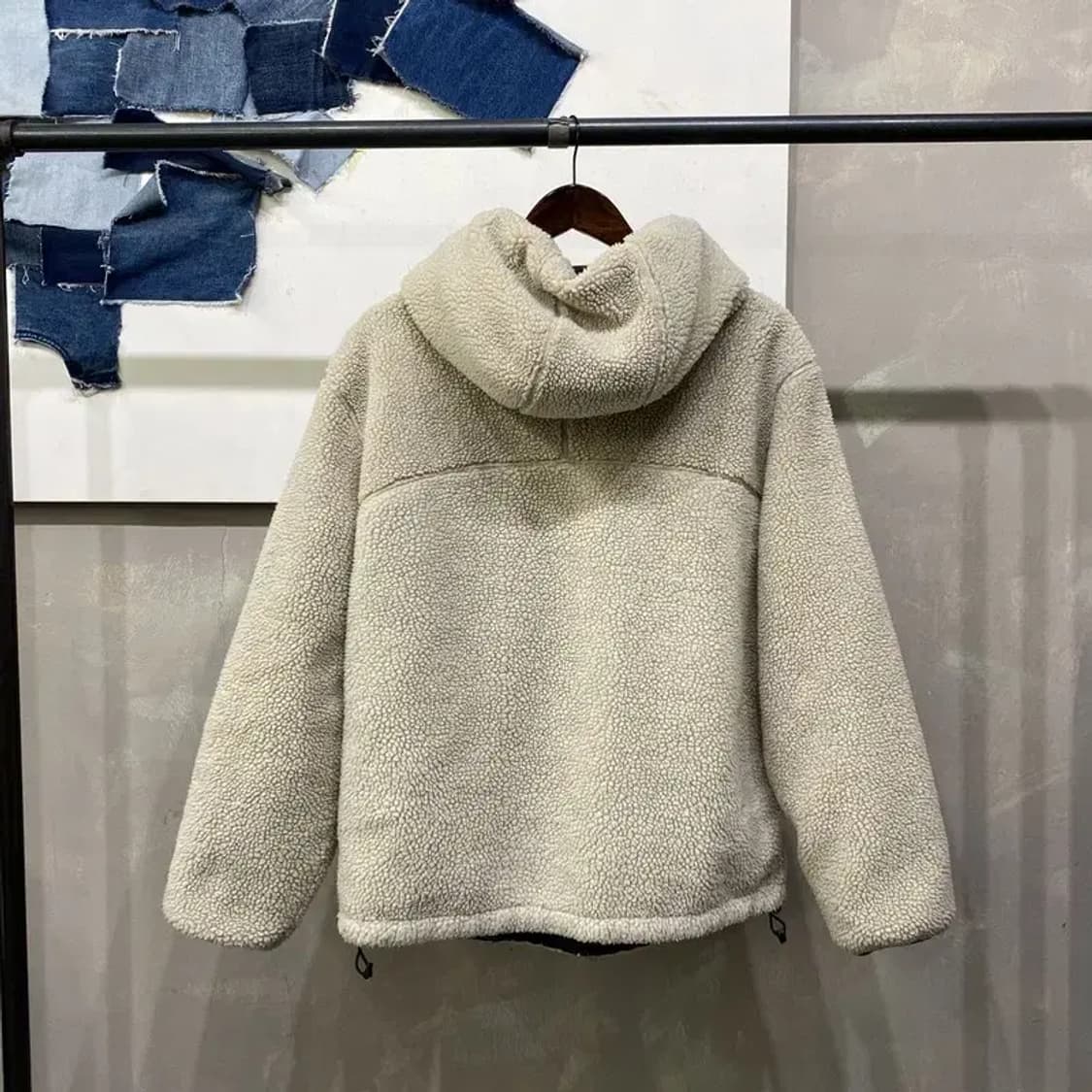 (95) 커버낫 캐주얼 리버시블 양털 뽀글이 후리스 자켓 상품이미지4