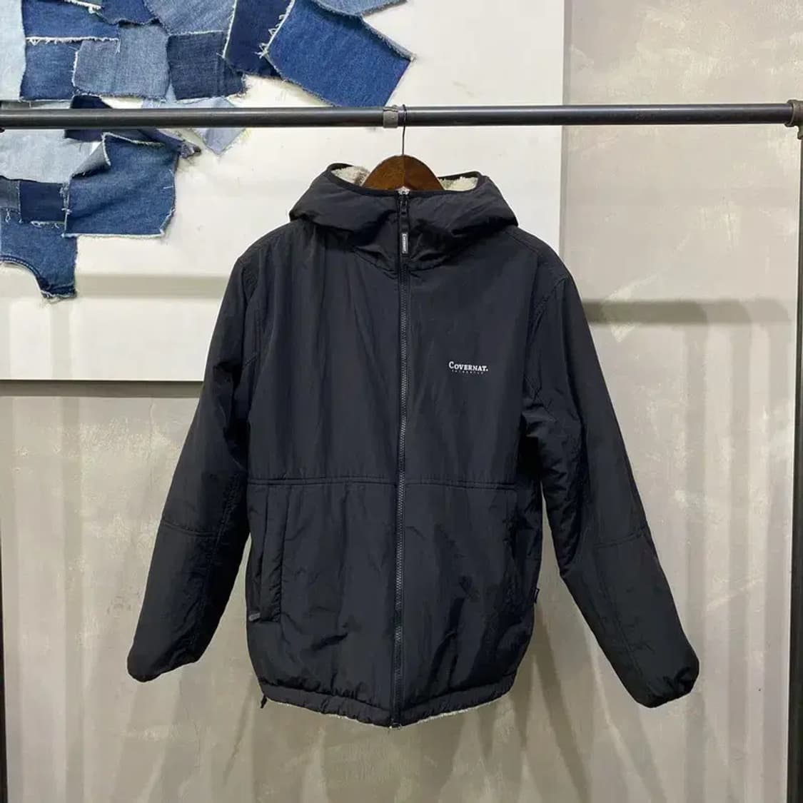 (95) 커버낫 캐주얼 리버시블 양털 뽀글이 후리스 자켓 상품이미지6