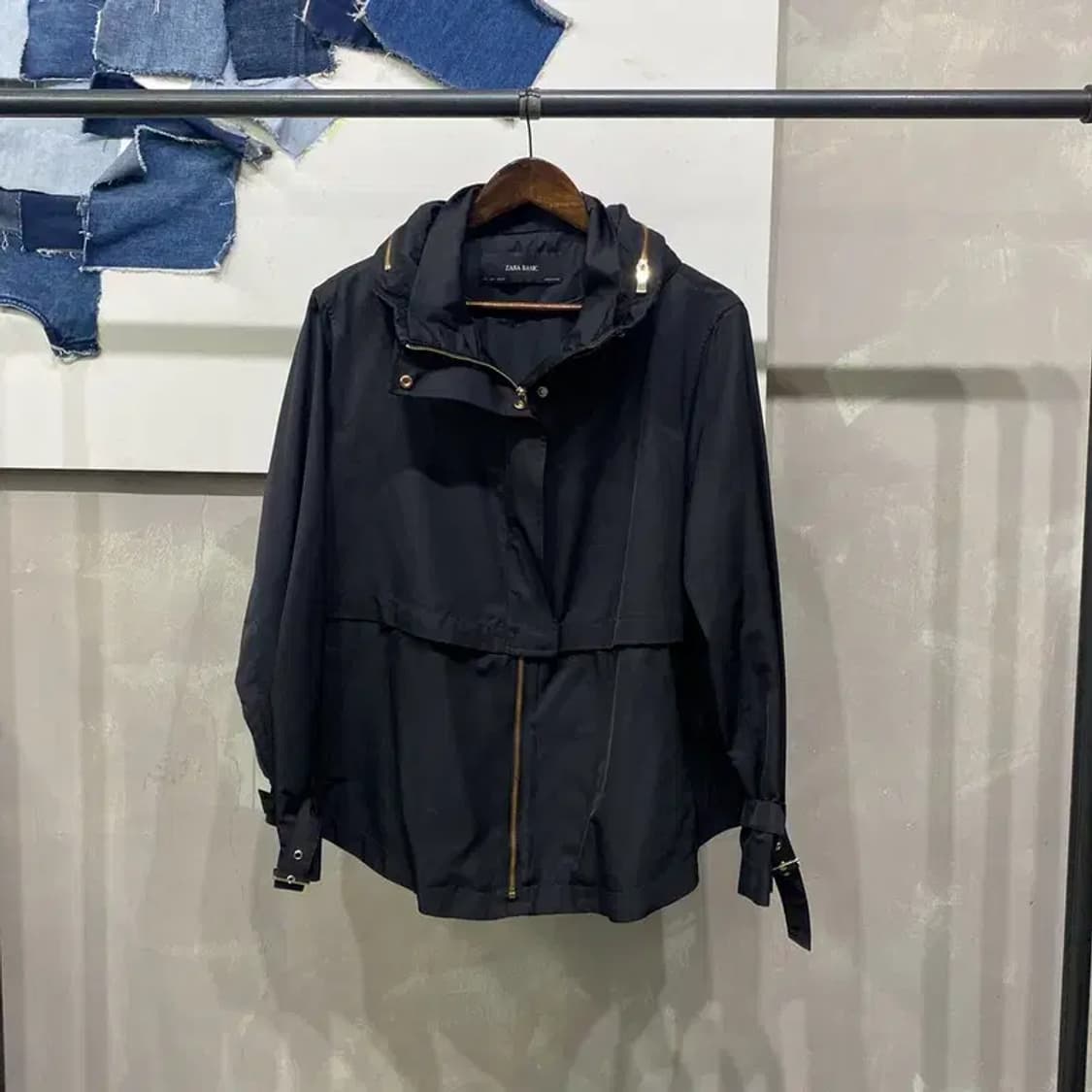 (100) 자라 ZARA 여성 캐주얼 바람막이 자켓 상품이미지1