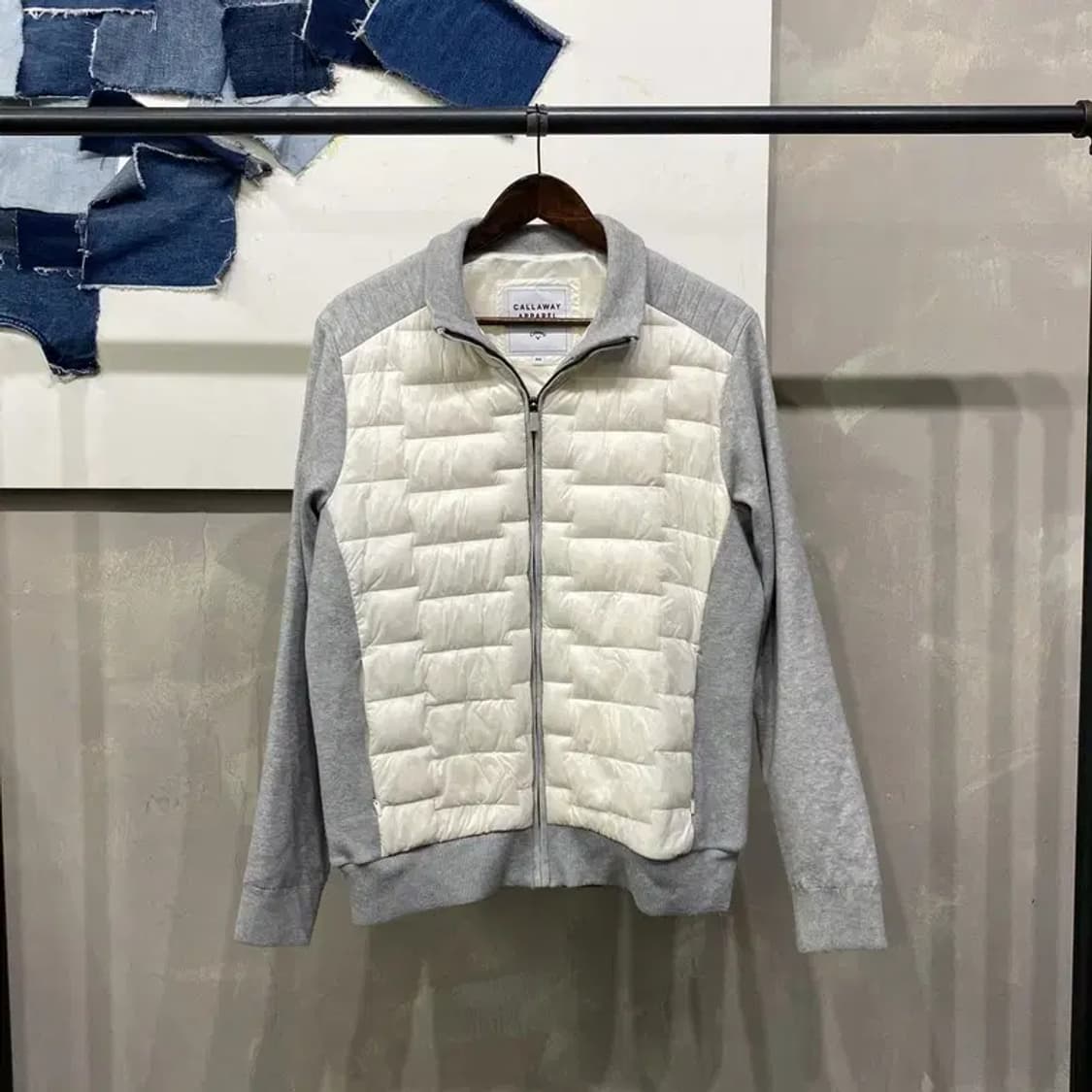 (100) 캘러웨이 골프 스포츠 구스다운 방풍 경량패딩 자켓 상품이미지1