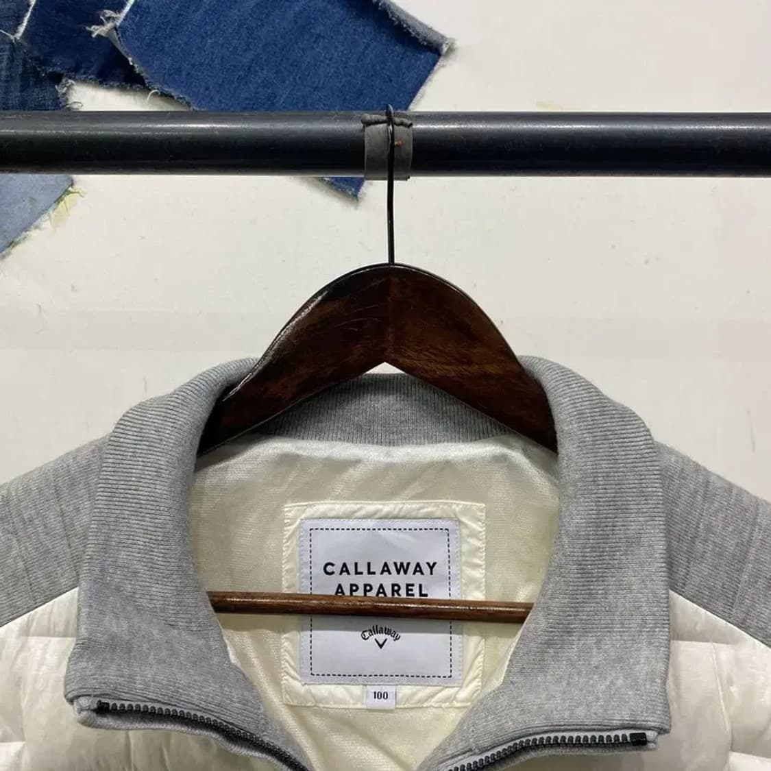 (100) 캘러웨이 골프 스포츠 구스다운 방풍 경량패딩 자켓 상품이미지3