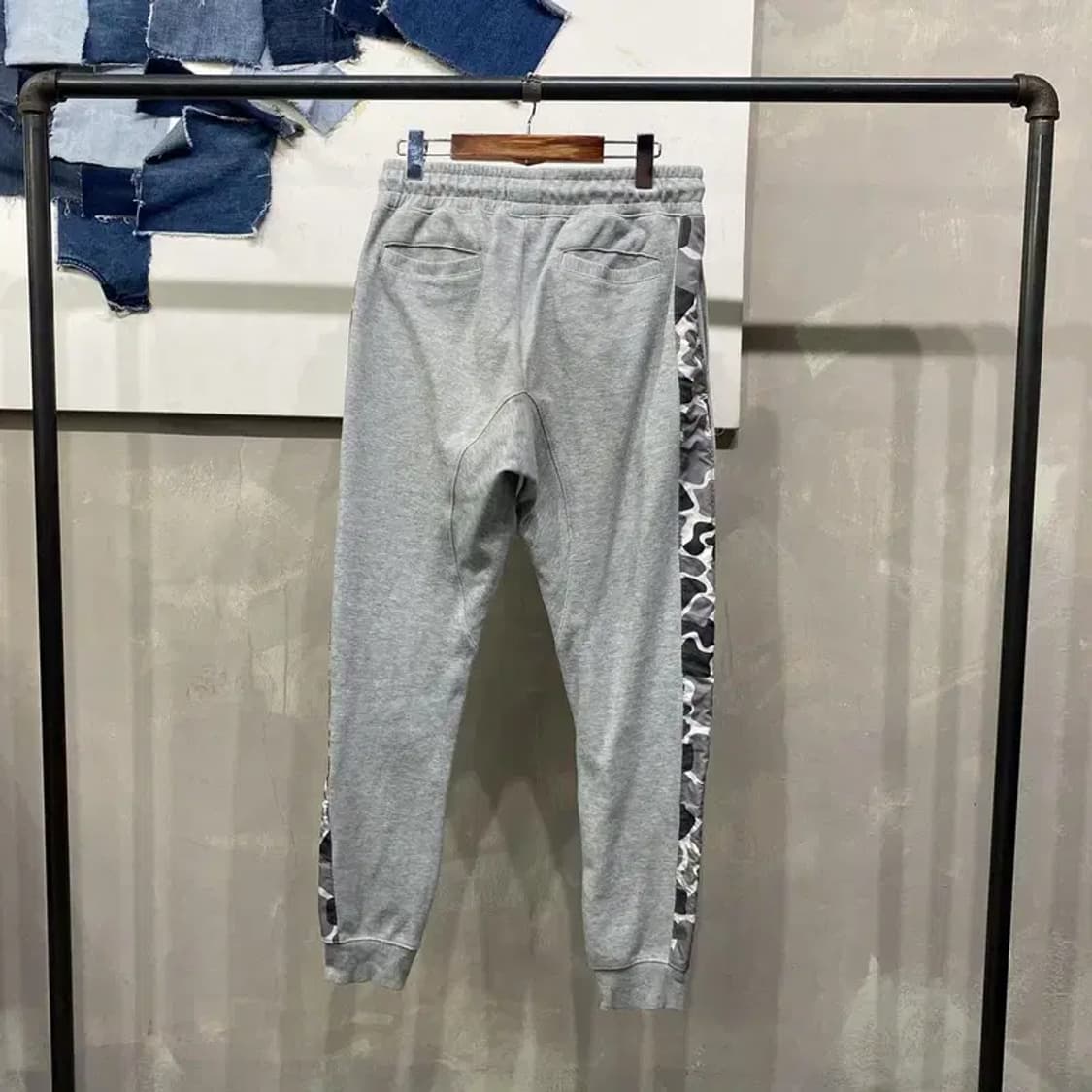 (28~30인치) 아디다스 유로파 카모 밴딩 운동바지 조거팬츠 상품이미지3