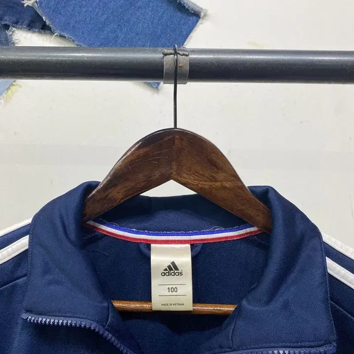 (100) 아디다스 축구 첼시 네이비 저지 집업 자켓 상품이미지2