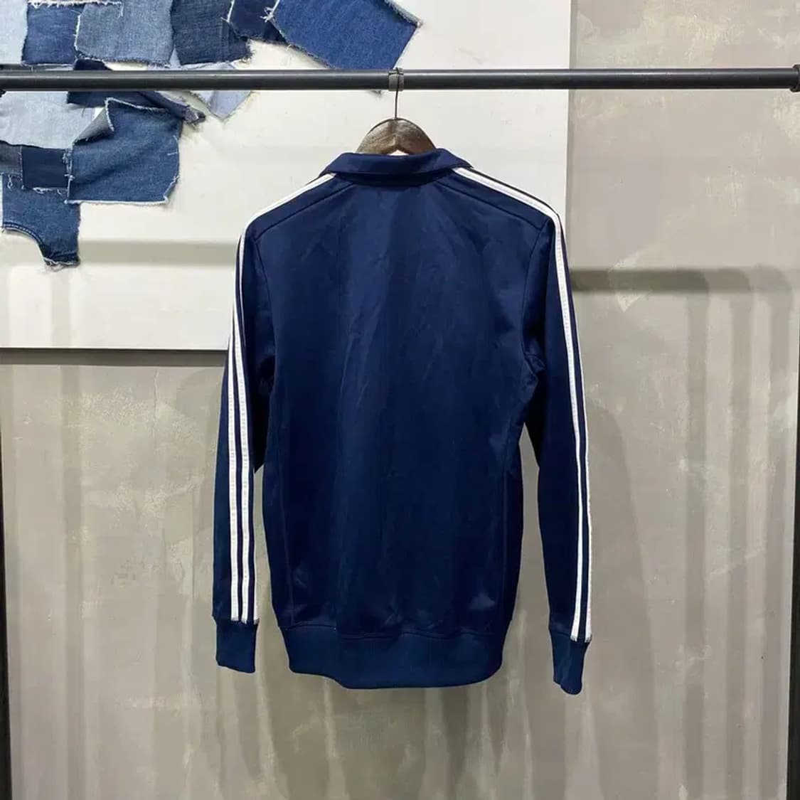 (100) 아디다스 축구 첼시 네이비 저지 집업 자켓 상품이미지4