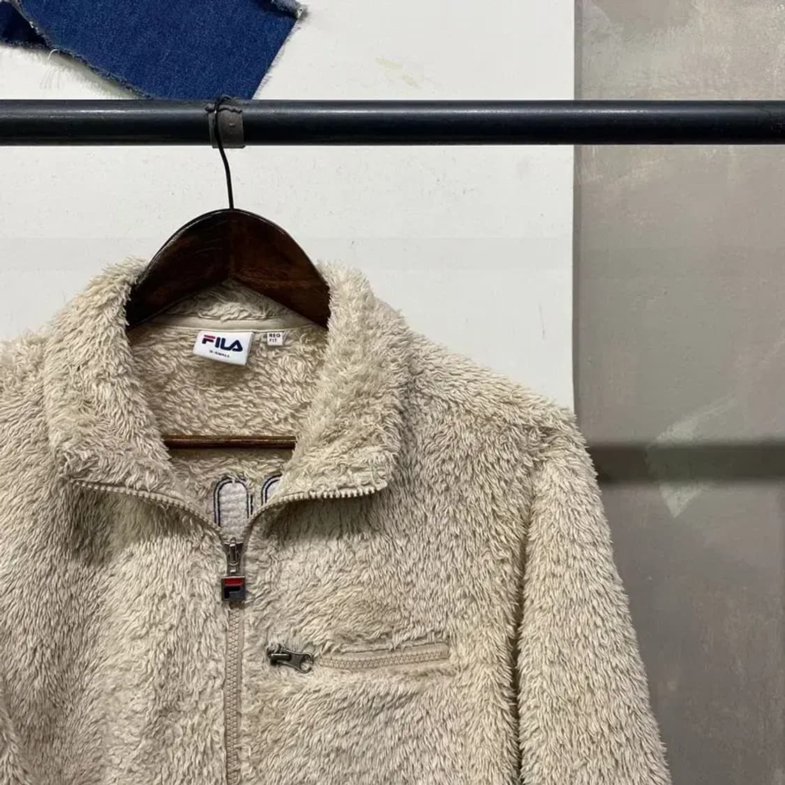 (85) 필라 여성 캐주얼 양털 뽀글이 후리스 자켓 상품이미지3