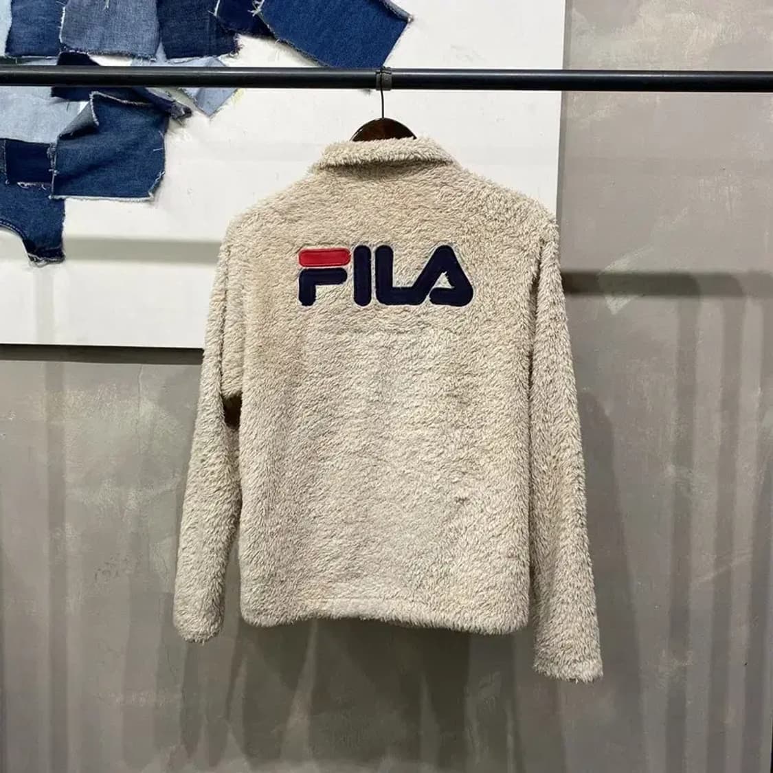 (85) 필라 여성 캐주얼 양털 뽀글이 후리스 자켓 상품이미지4