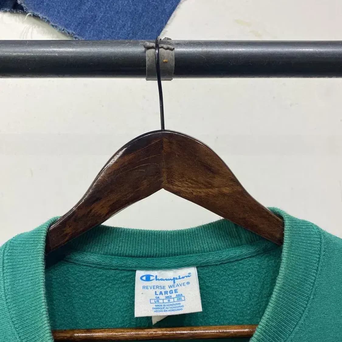 (100) 챔피온 리버스위브 스트릿 기모 맨투맨 긴팔 티 상품이미지2